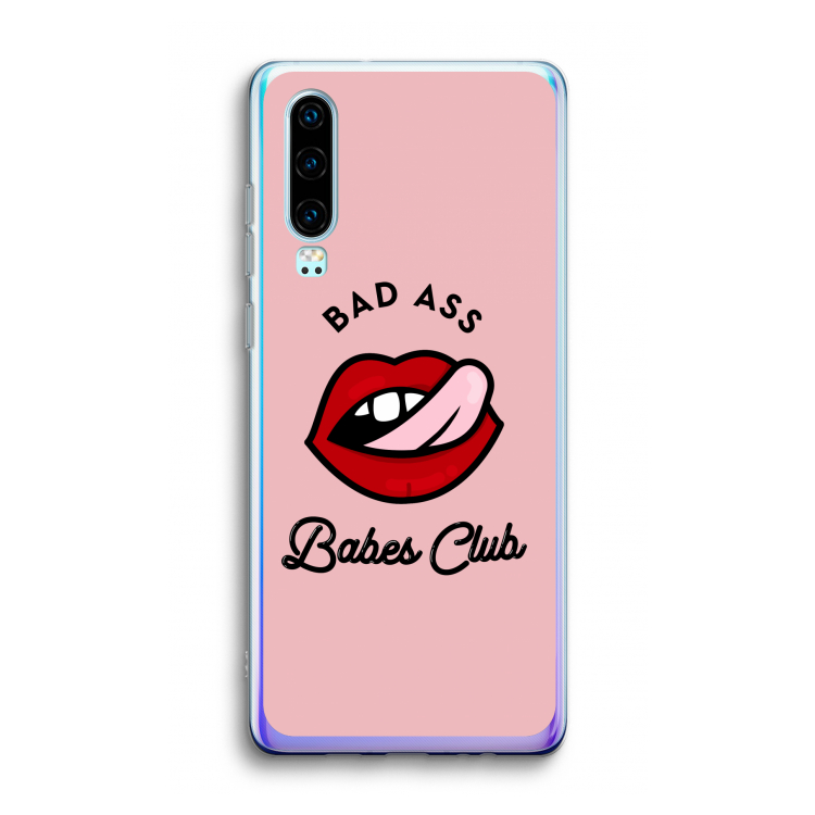 Badass Babes Club: Huawei P30 Transparant Hoesje