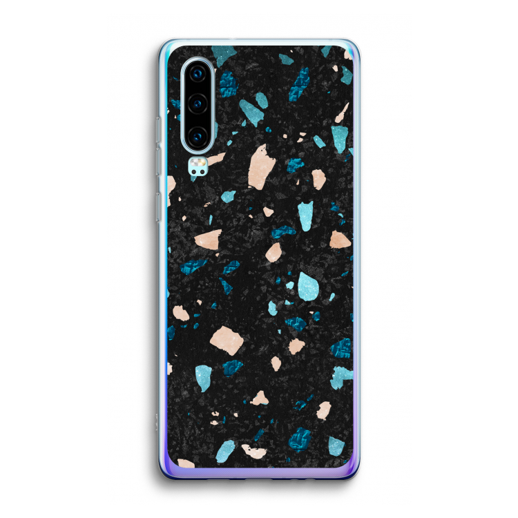 Terrazzo N°11: Huawei P30 Transparant Hoesje