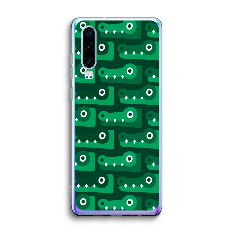 Crocs: Huawei P30 Transparant Hoesje