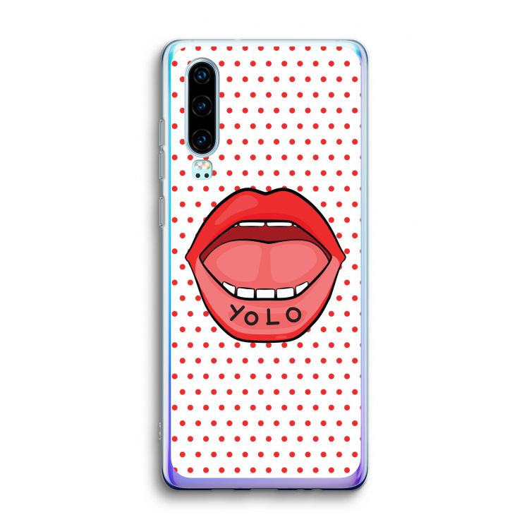 Yolo Denise: Huawei P30 Transparant Hoesje