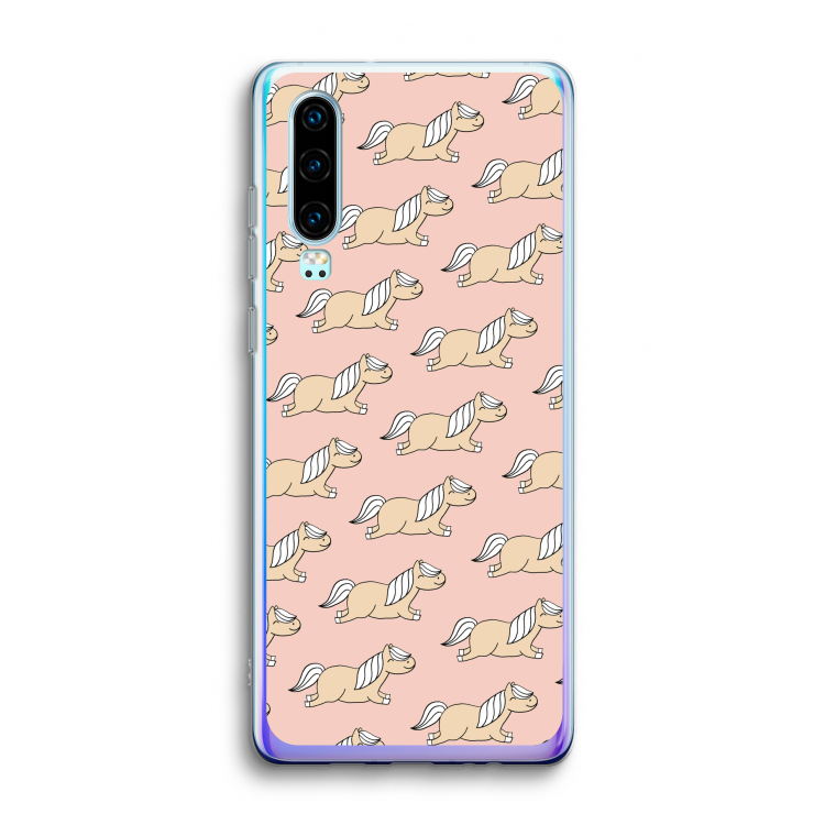 Ponys: Huawei P30 Transparant Hoesje
