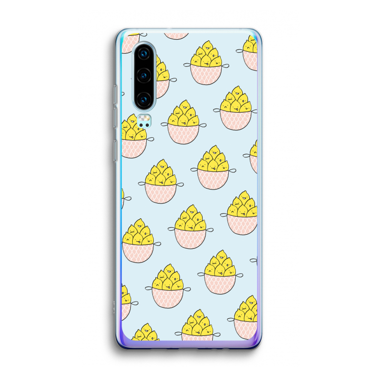 Citroenen: Huawei P30 Transparant Hoesje