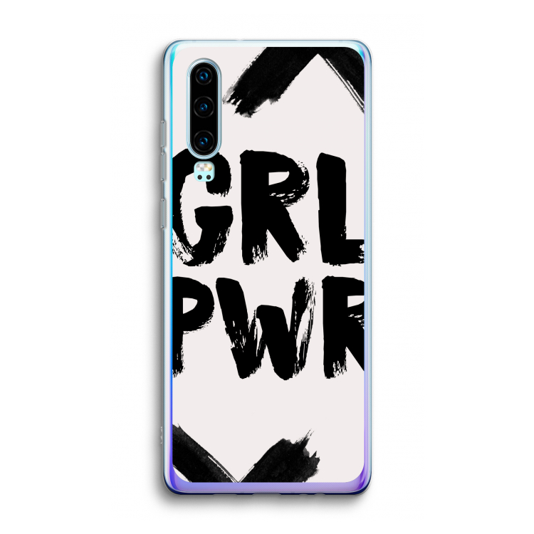 Girl Power #2: Huawei P30 Transparant Hoesje