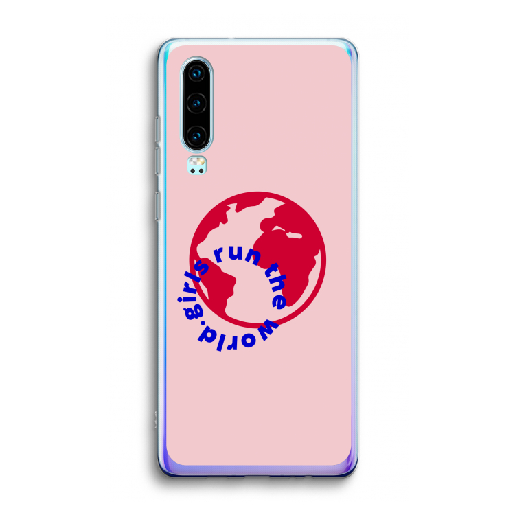 Run The World: Huawei P30 Transparant Hoesje