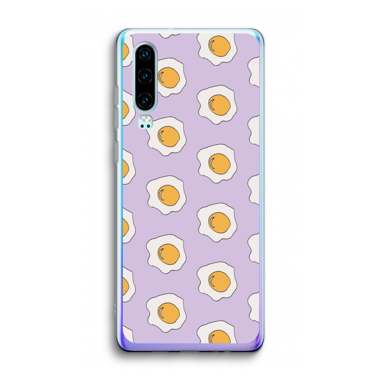 Bacon to my eggs #1: Huawei P30 Transparant Hoesje