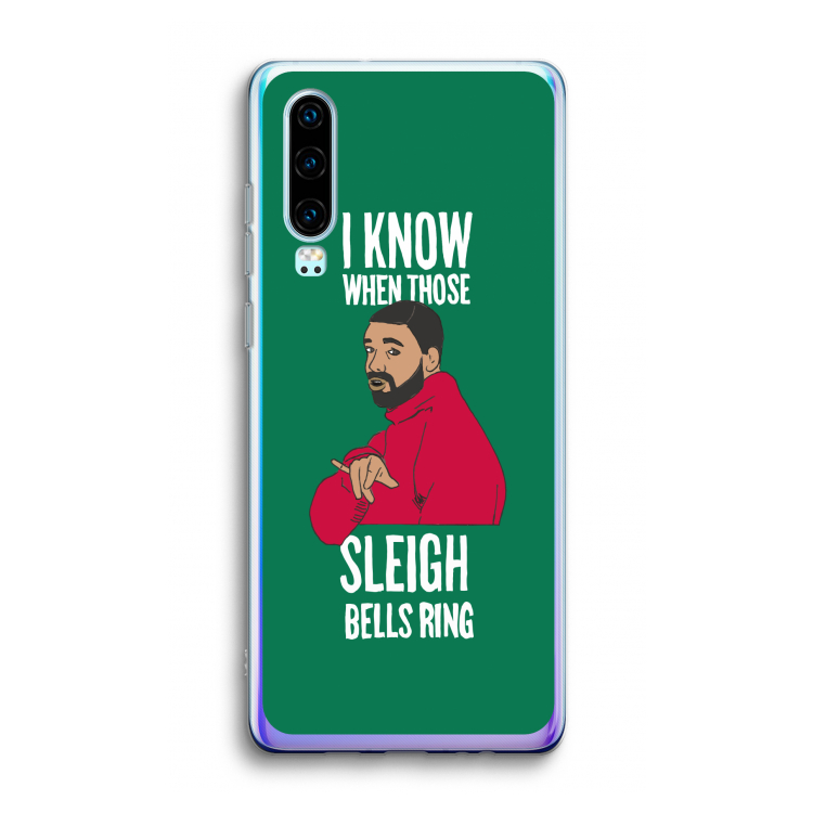 Sleigh Bells Ring: Huawei P30 Transparant Hoesje