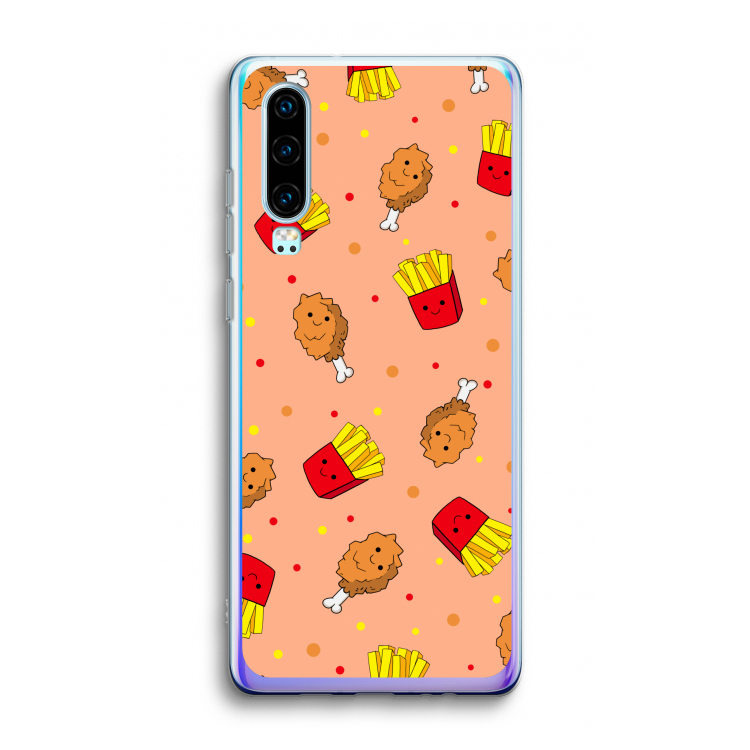 Chicken 'n Fries: Huawei P30 Transparant Hoesje