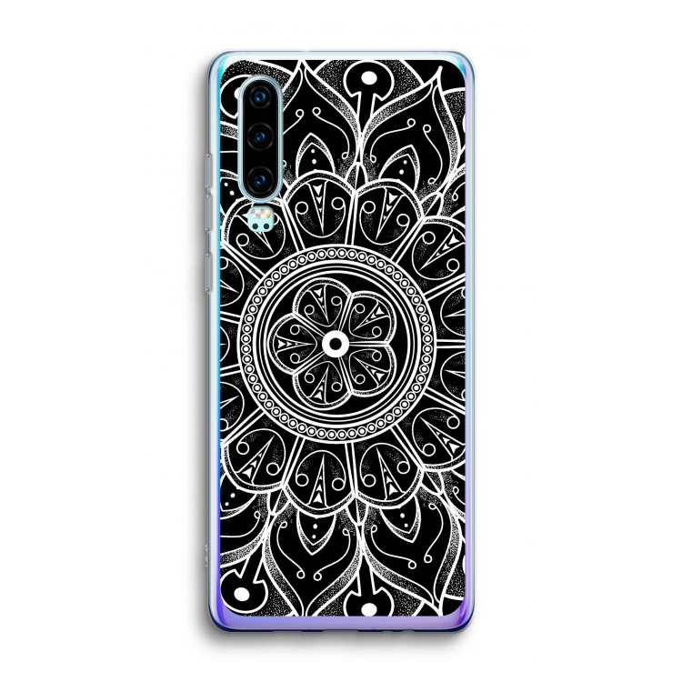 Roses Are Red: Huawei P30 Transparant Hoesje