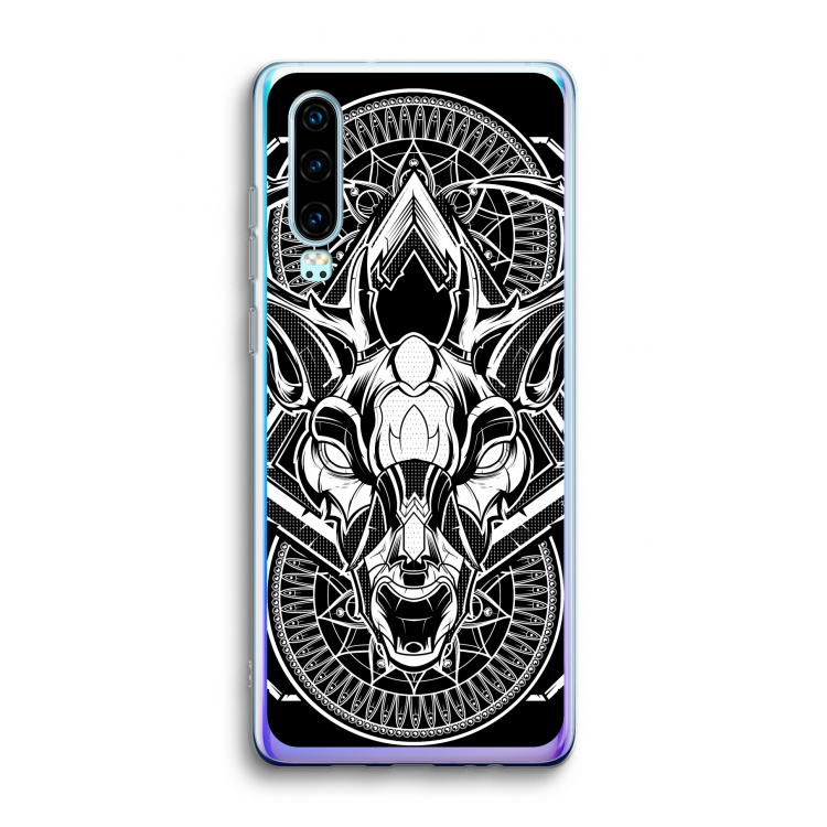 Oh Deer: Huawei P30 Transparant Hoesje