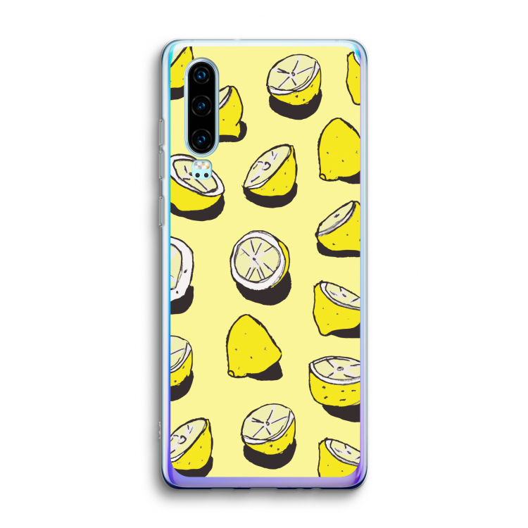 When Life Gives You Lemons...: Huawei P30 Transparant Hoesje