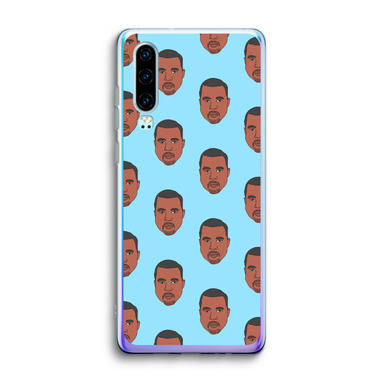Kanye Call Me?: Huawei P30 Transparant Hoesje