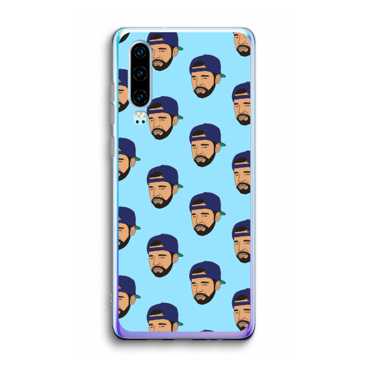 Drake Away: Huawei P30 Transparant Hoesje