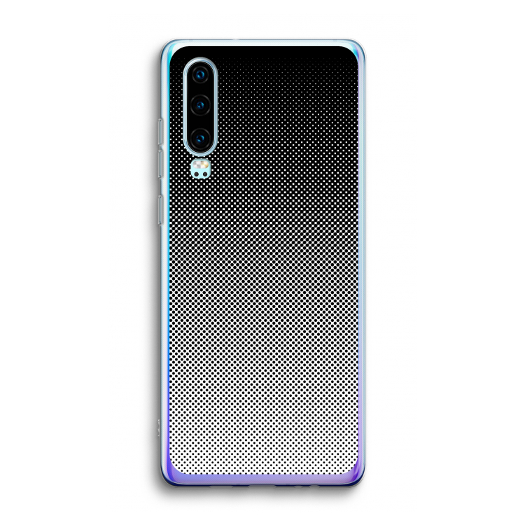 Musketon Halftone: Huawei P30 Transparant Hoesje