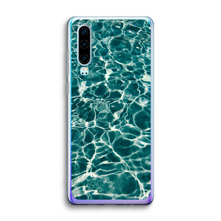 Weerkaatsing water: Huawei P30 Transparant Hoesje