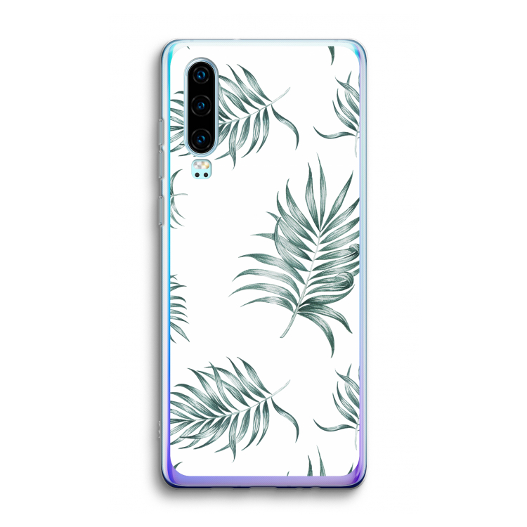 Simple leaves: Huawei P30 Transparant Hoesje