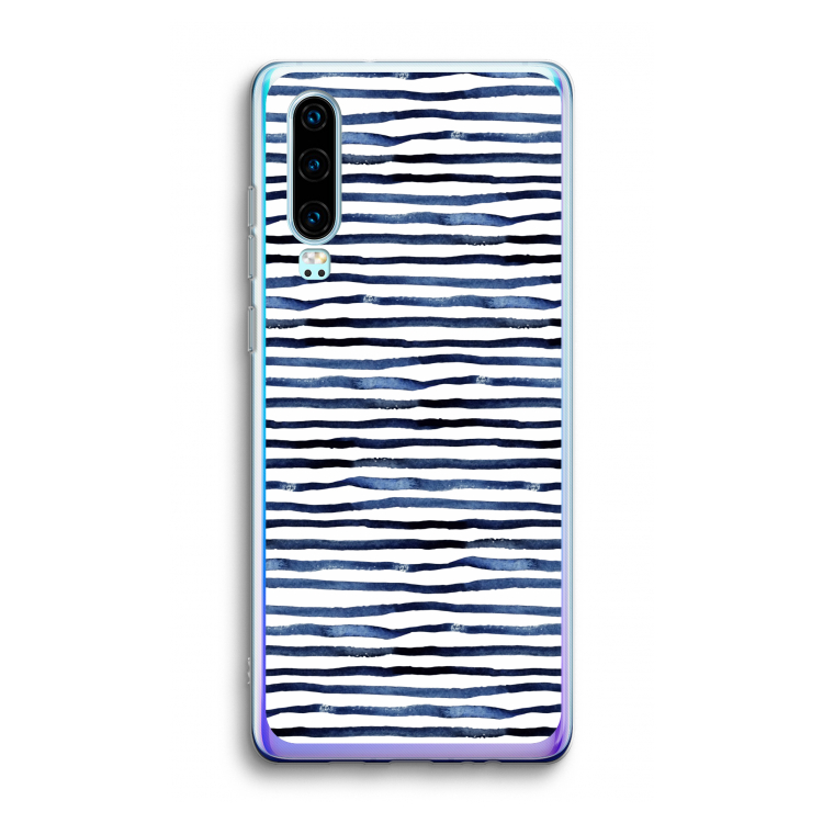 Verrassende lijnen: Huawei P30 Transparant Hoesje