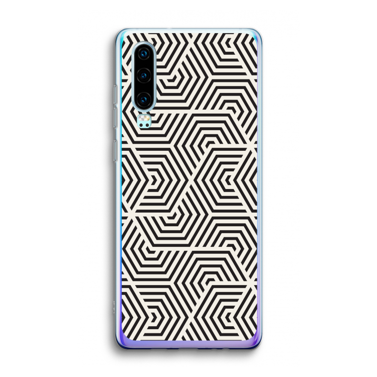 Magic pattern: Huawei P30 Transparant Hoesje