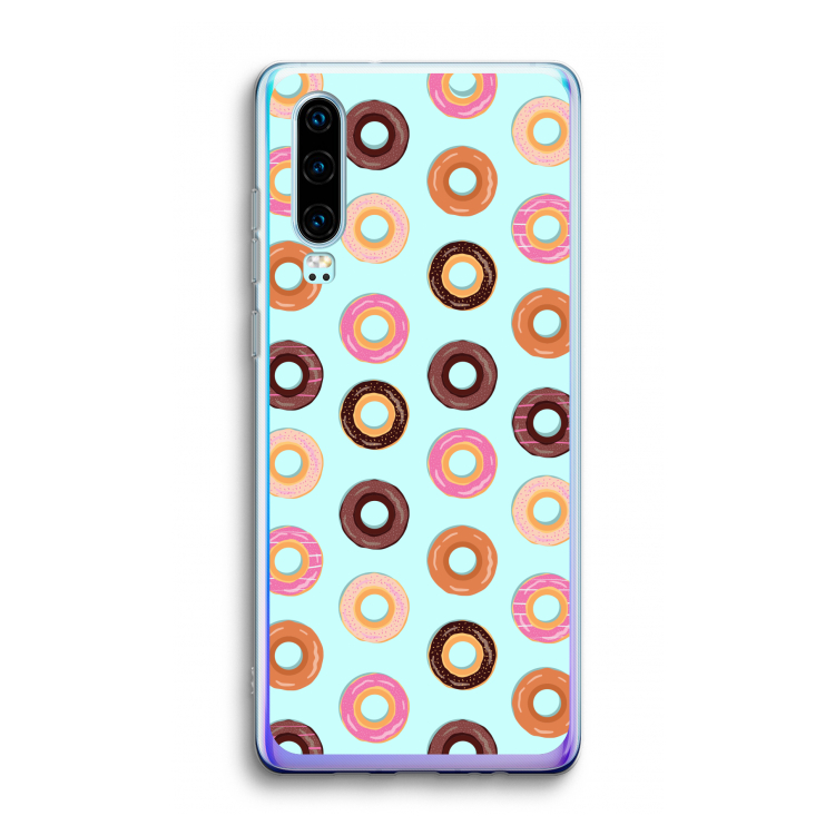 Donuts: Huawei P30 Transparant Hoesje