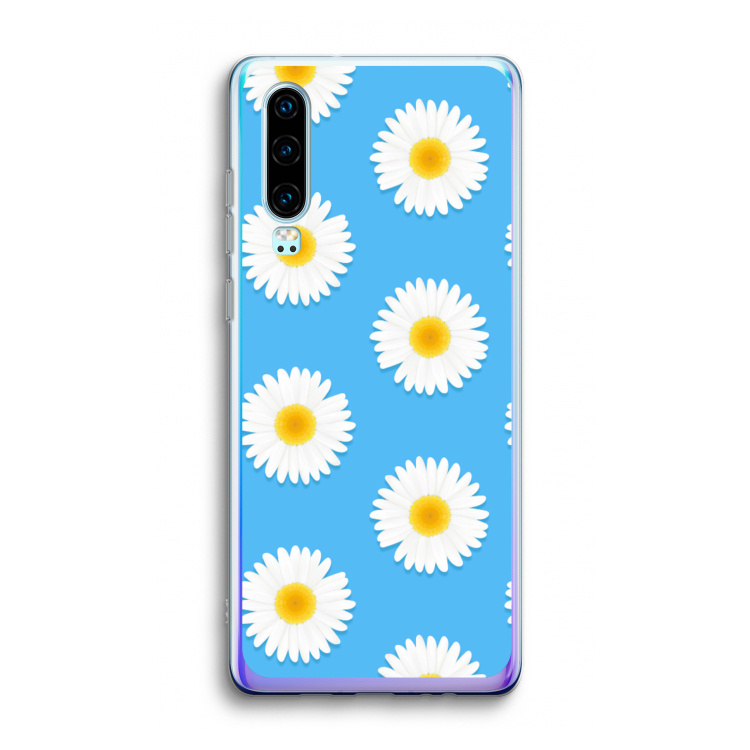 Margrietjes: Huawei P30 Transparant Hoesje