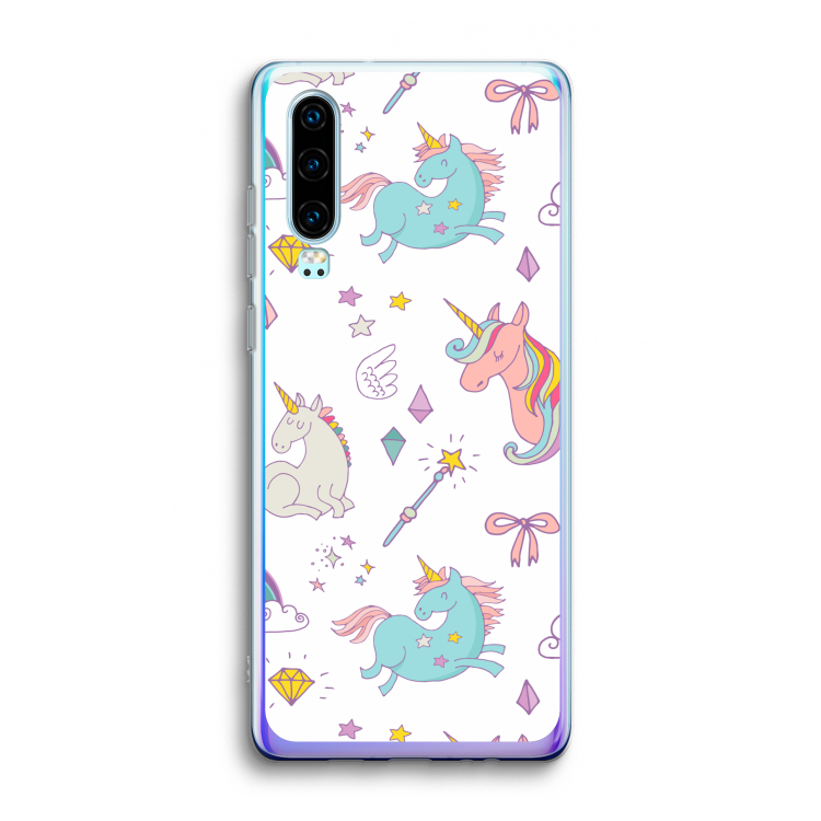 Fantasiewereld: Huawei P30 Transparant Hoesje