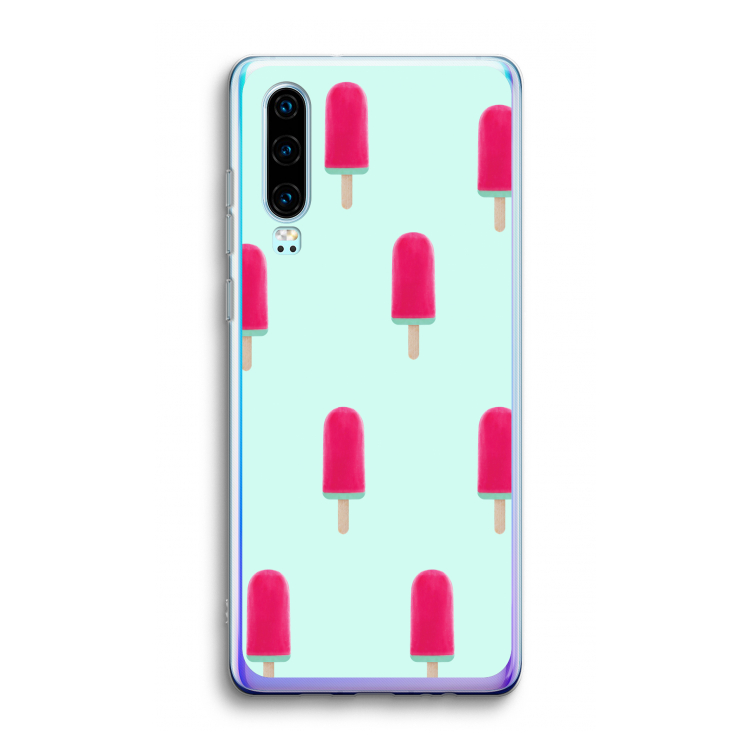 Waterijsje: Huawei P30 Transparant Hoesje