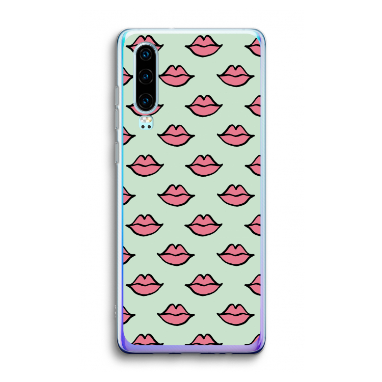 Lipjes: Huawei P30 Transparant Hoesje