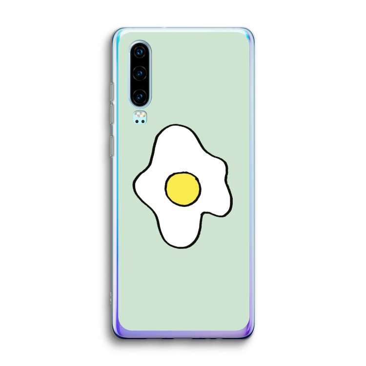 Spiegelei: Huawei P30 Transparant Hoesje