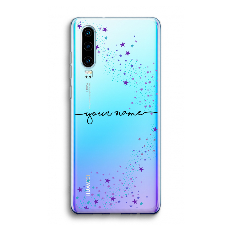 Sterren: Huawei P30 Transparant Hoesje