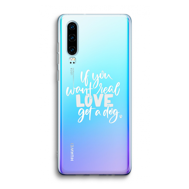 Partner in crime: Huawei P30 Transparant Hoesje