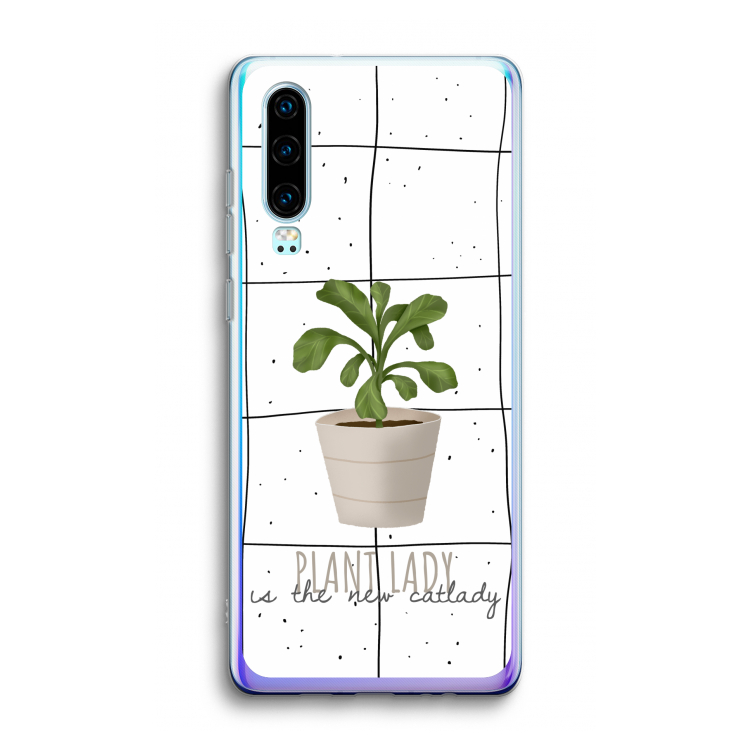 Kamerplant op vensterruit: Huawei P30 Transparant Hoesje