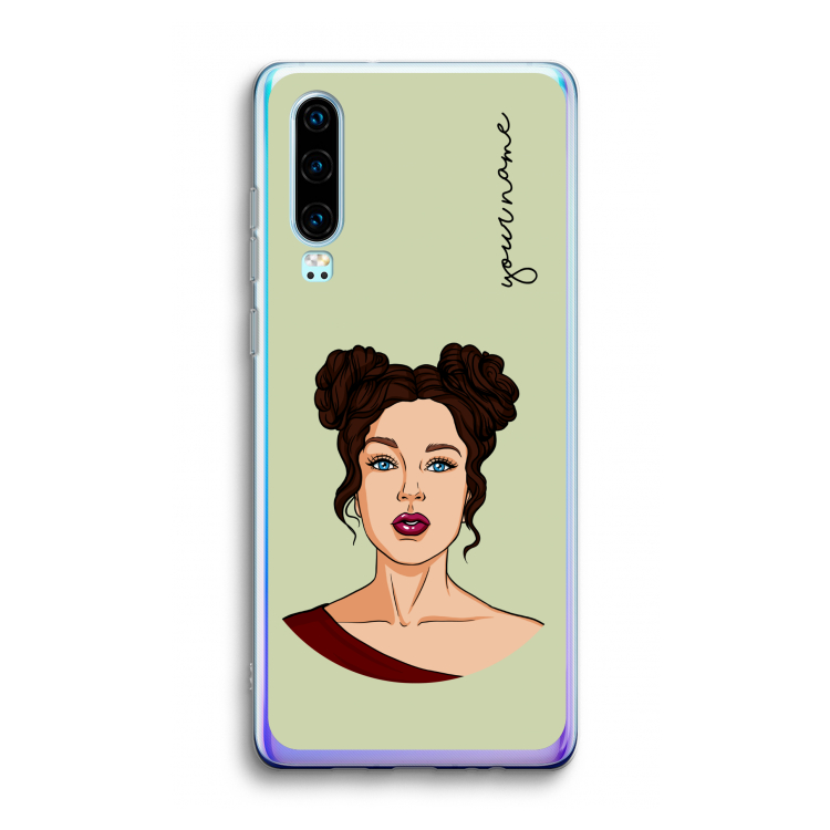 Pop-Art Creator: Huawei P30 Transparant Hoesje