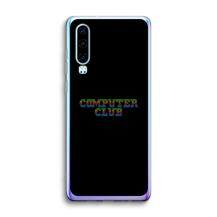 Retro: Huawei P30 Transparant Hoesje