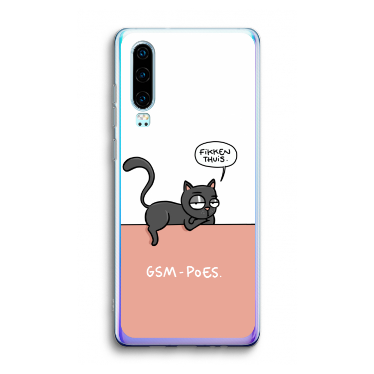 GSM poes: Huawei P30 Transparant Hoesje