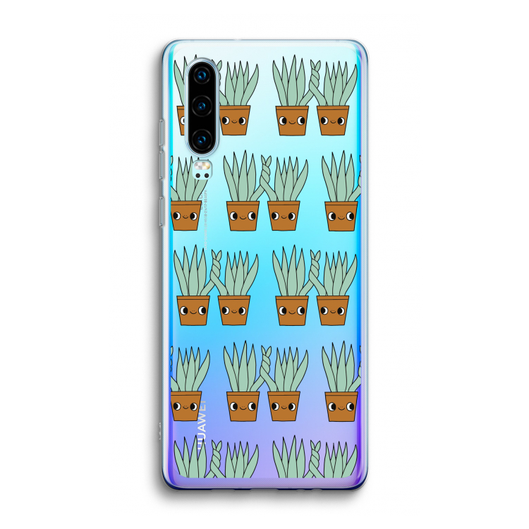 Sansevieria: Huawei P30 Transparant Hoesje