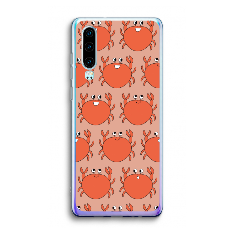 Krab: Huawei P30 Transparant Hoesje