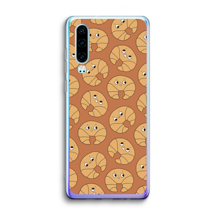 Croissant: Huawei P30 Transparant Hoesje