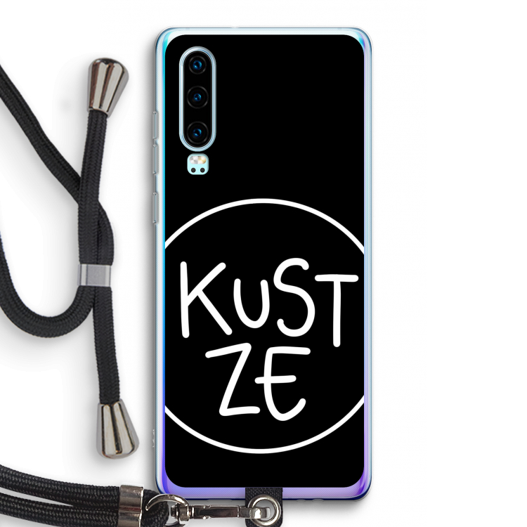 KUST ZE: Huawei P30 Transparant Hoesje met koord