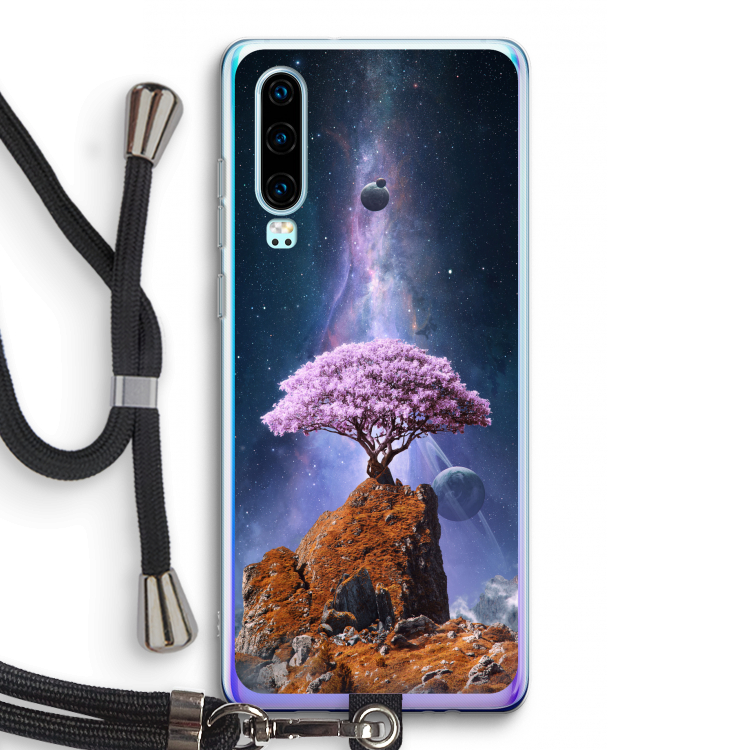 Ambition: Huawei P30 Transparant Hoesje met koord
