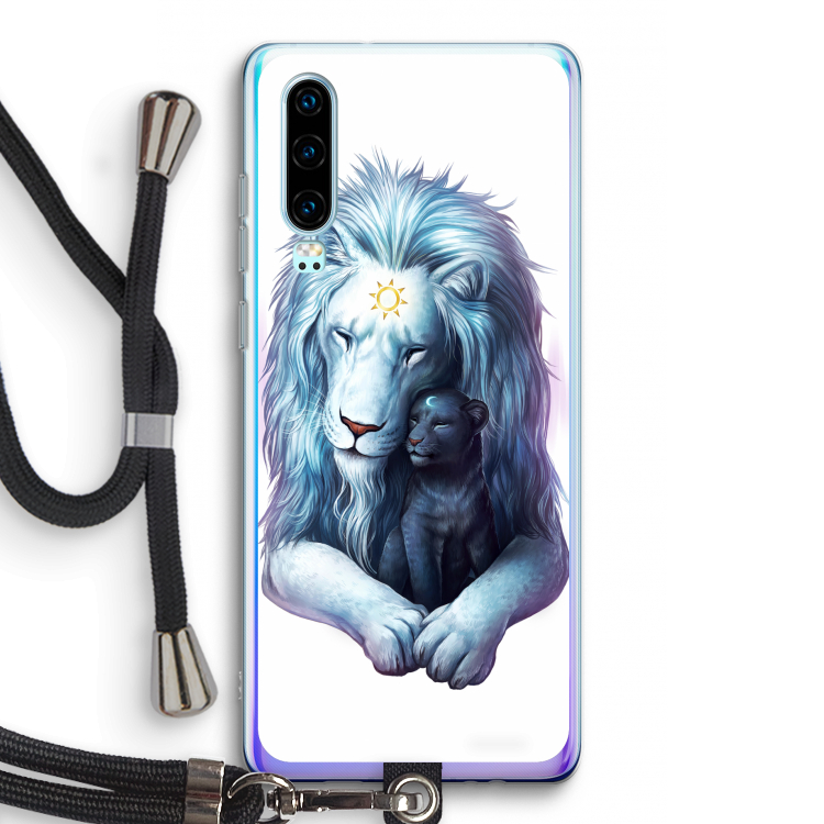 Child Of Light: Huawei P30 Transparant Hoesje met koord