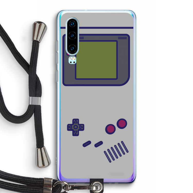 Game On: Huawei P30 Transparant Hoesje met koord