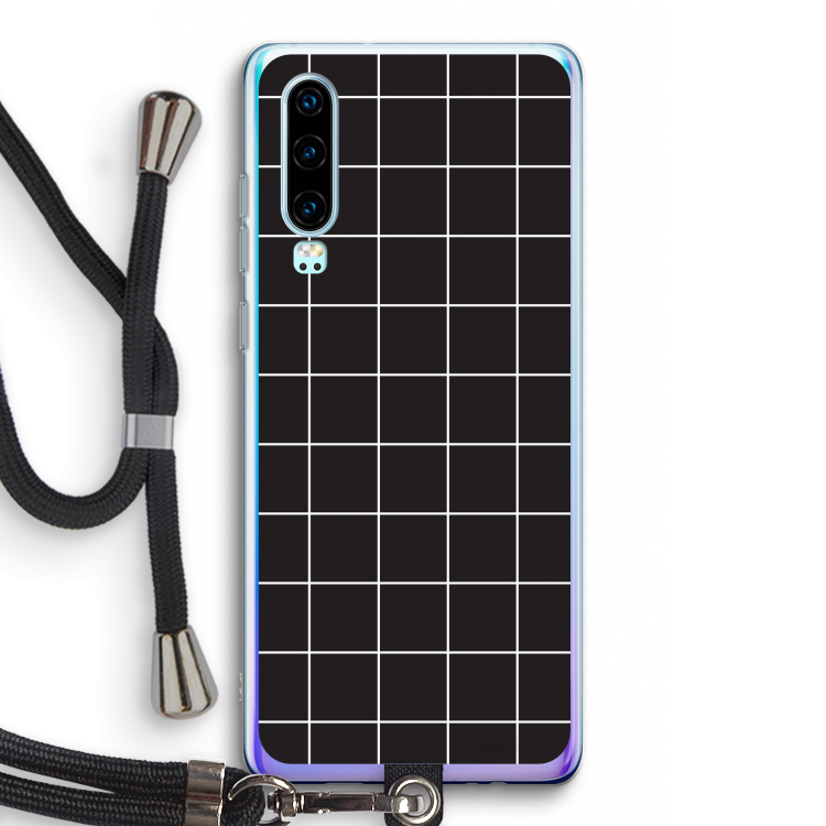 Rooster 2: Huawei P30 Transparant Hoesje met koord