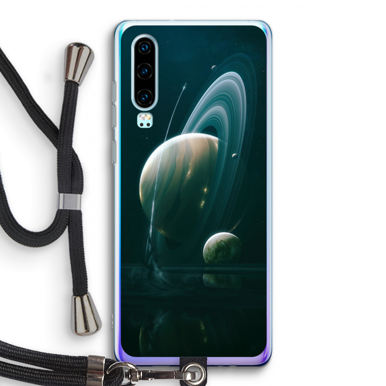 Mercurius: Huawei P30 Transparant Hoesje met koord
