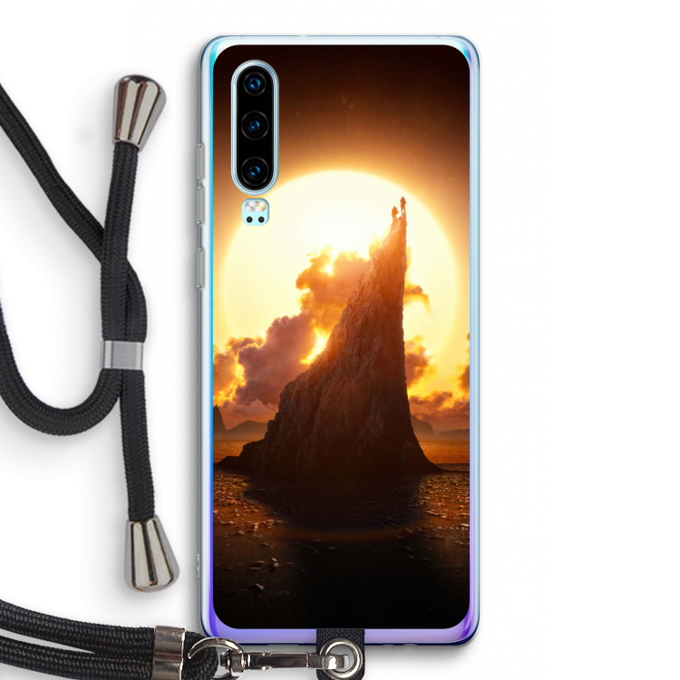 Children of the Sun: Huawei P30 Transparant Hoesje met koord