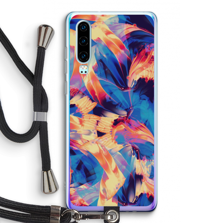 Tuesday Night: Huawei P30 Transparant Hoesje met koord