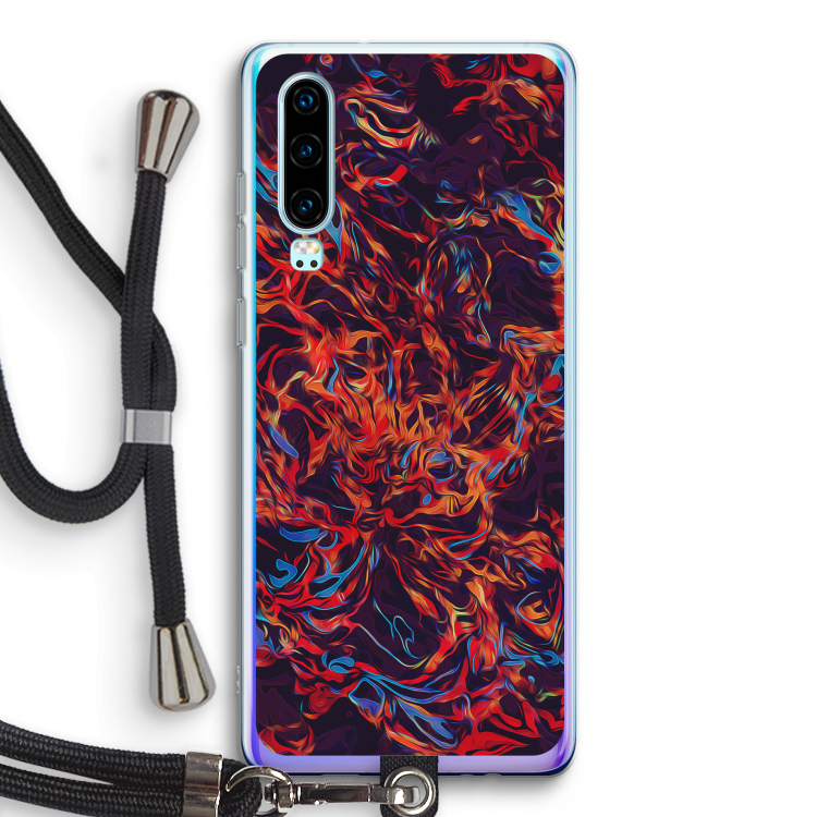 Lucifer: Huawei P30 Transparant Hoesje met koord
