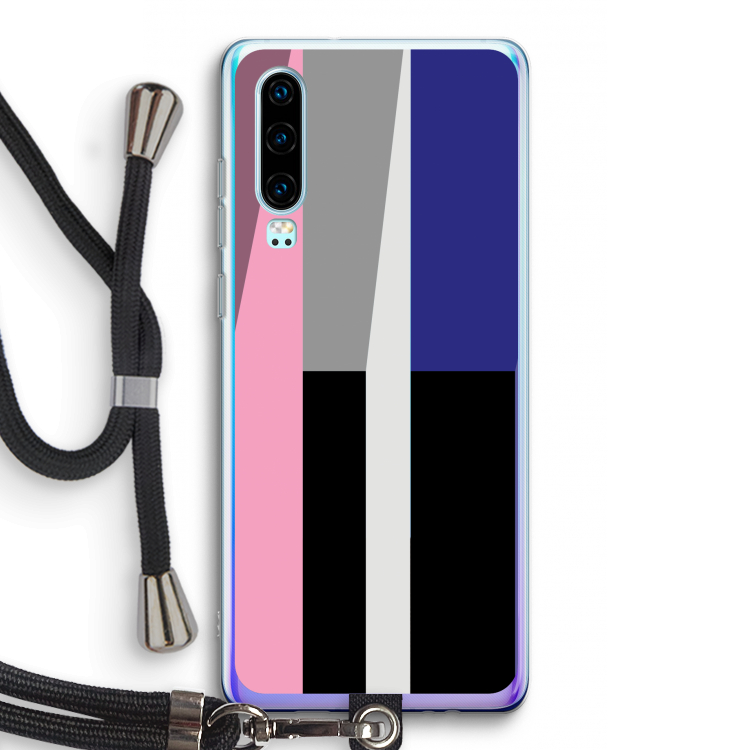 Gestalte 4: Huawei P30 Transparant Hoesje met koord