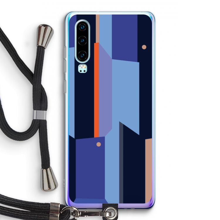 Gestalte 3: Huawei P30 Transparant Hoesje met koord