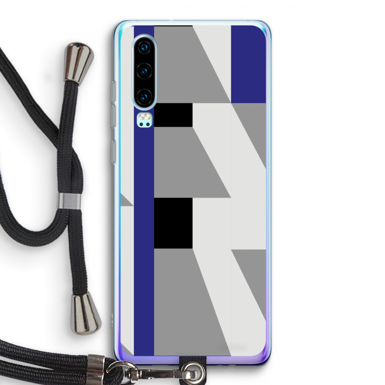 Gestalte 2: Huawei P30 Transparant Hoesje met koord