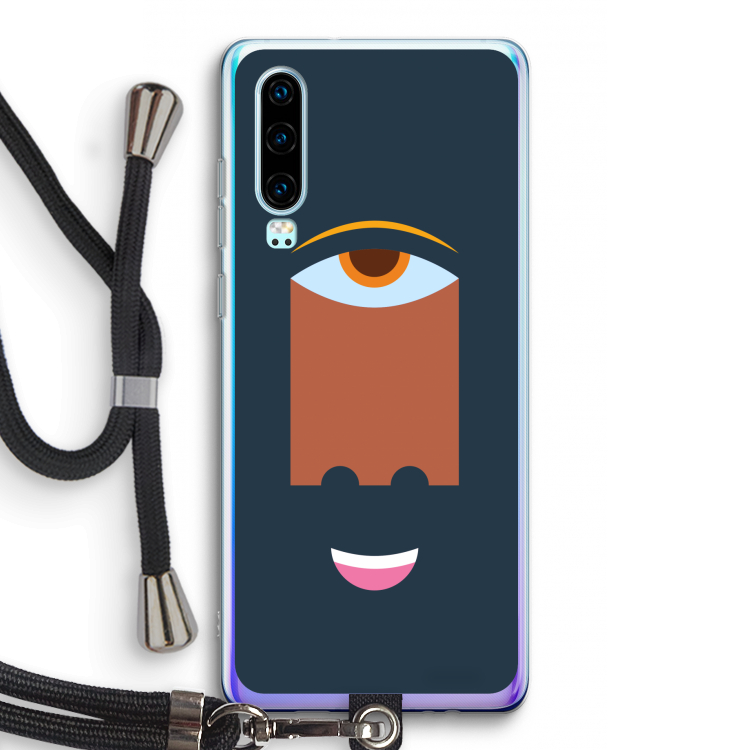 Mono M: Huawei P30 Transparant Hoesje met koord