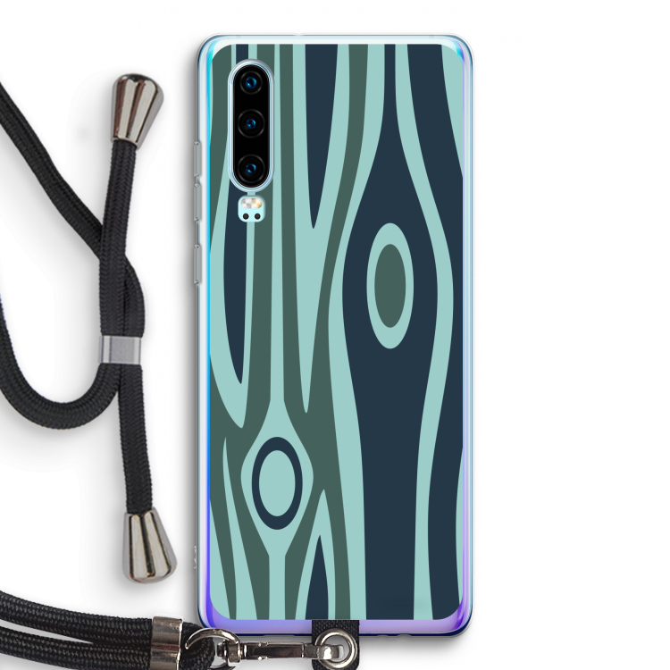 Bast B: Huawei P30 Transparant Hoesje met koord